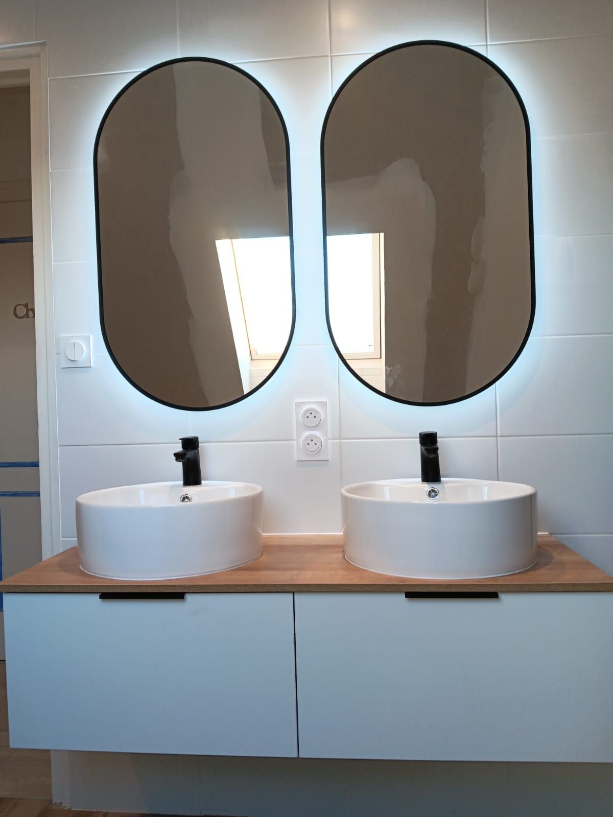 meuble double vasque contemporain et cocoon
